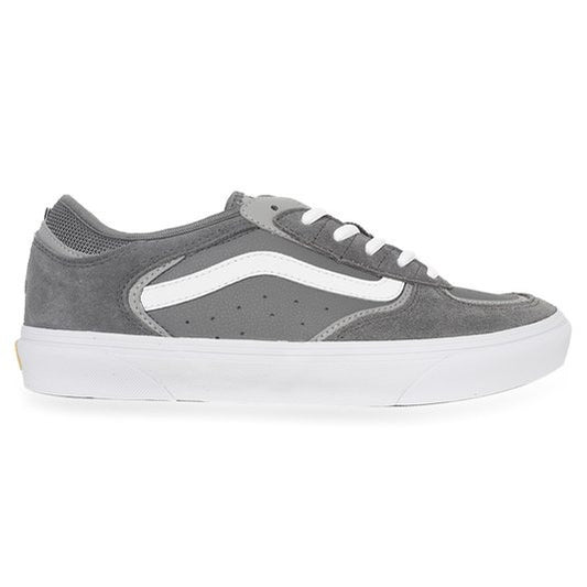 Tenis Vans Skate Rowley Cinza E Branco