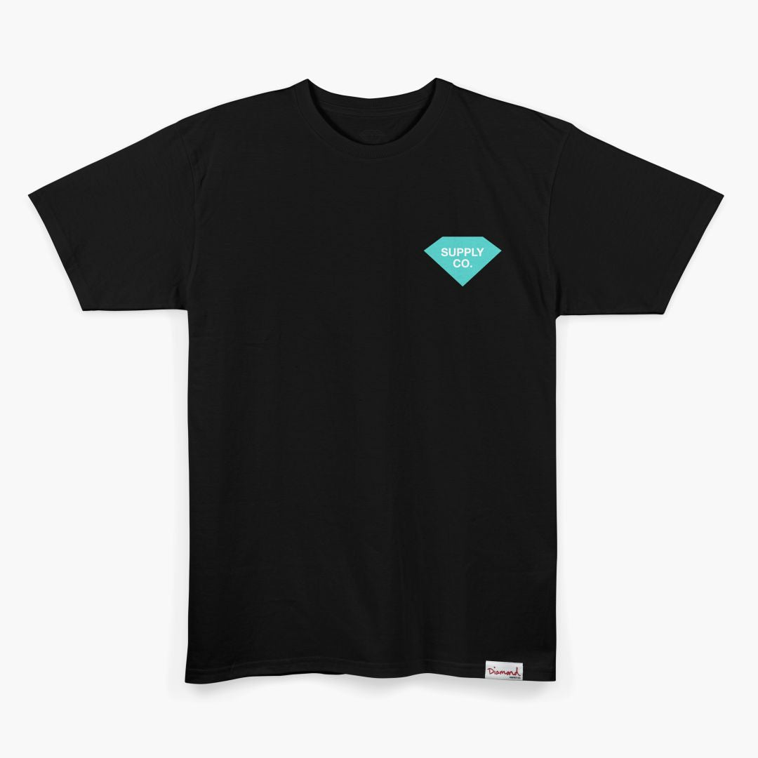 Camiseta Diamond Silhouette Supply Preto