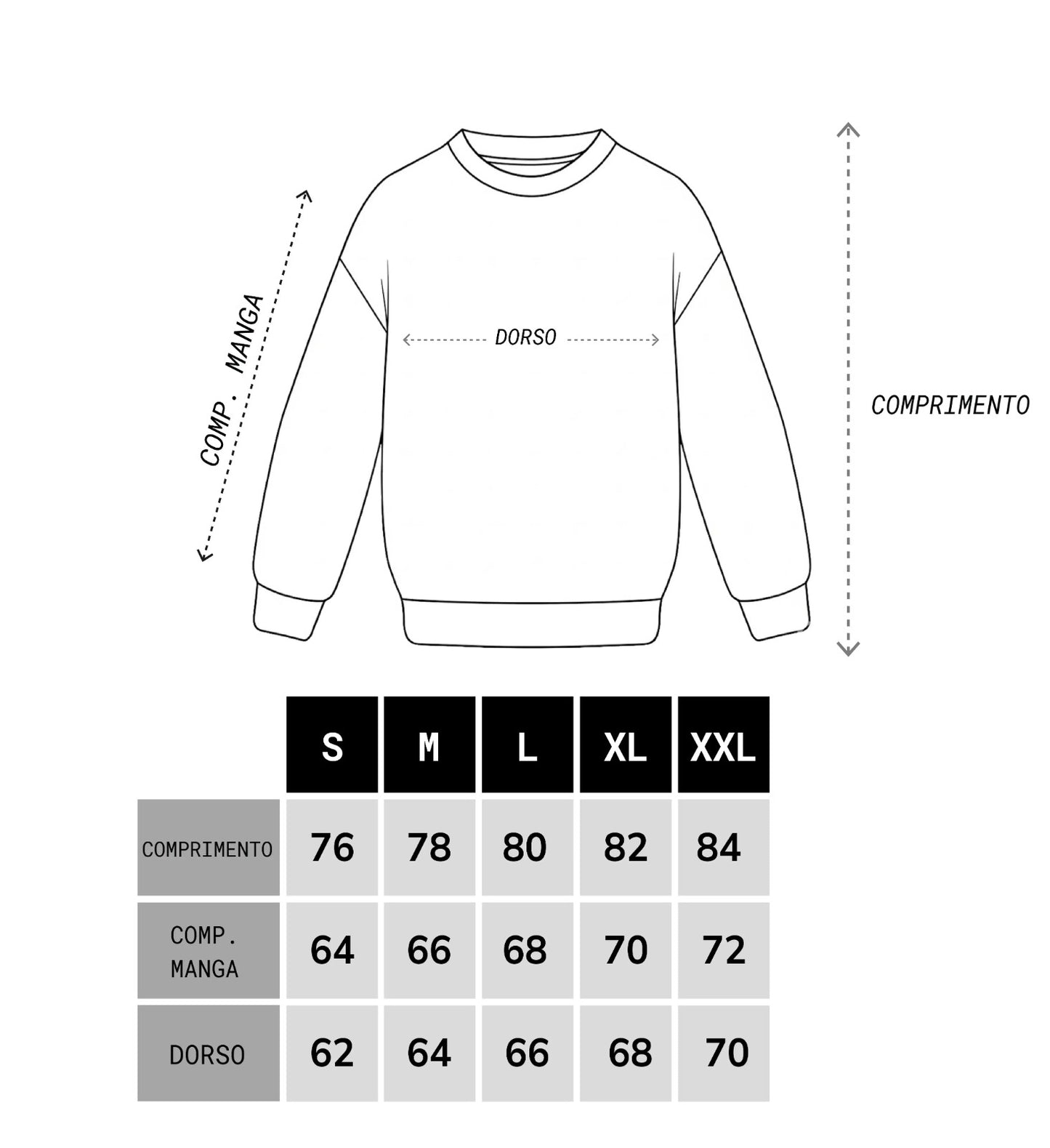 Moletom High Crewneck College
