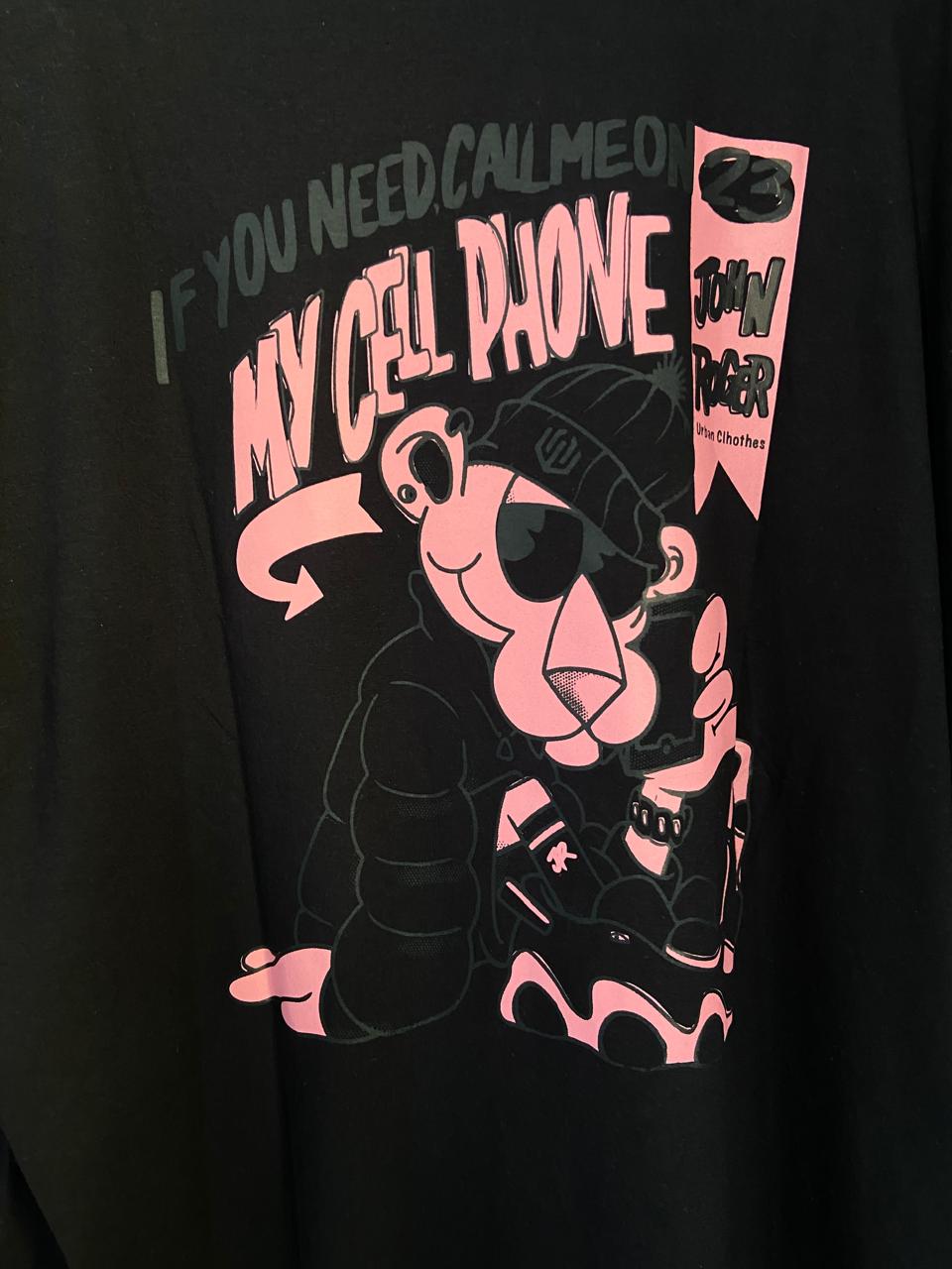 Camiseta John Roger Pantera Preto