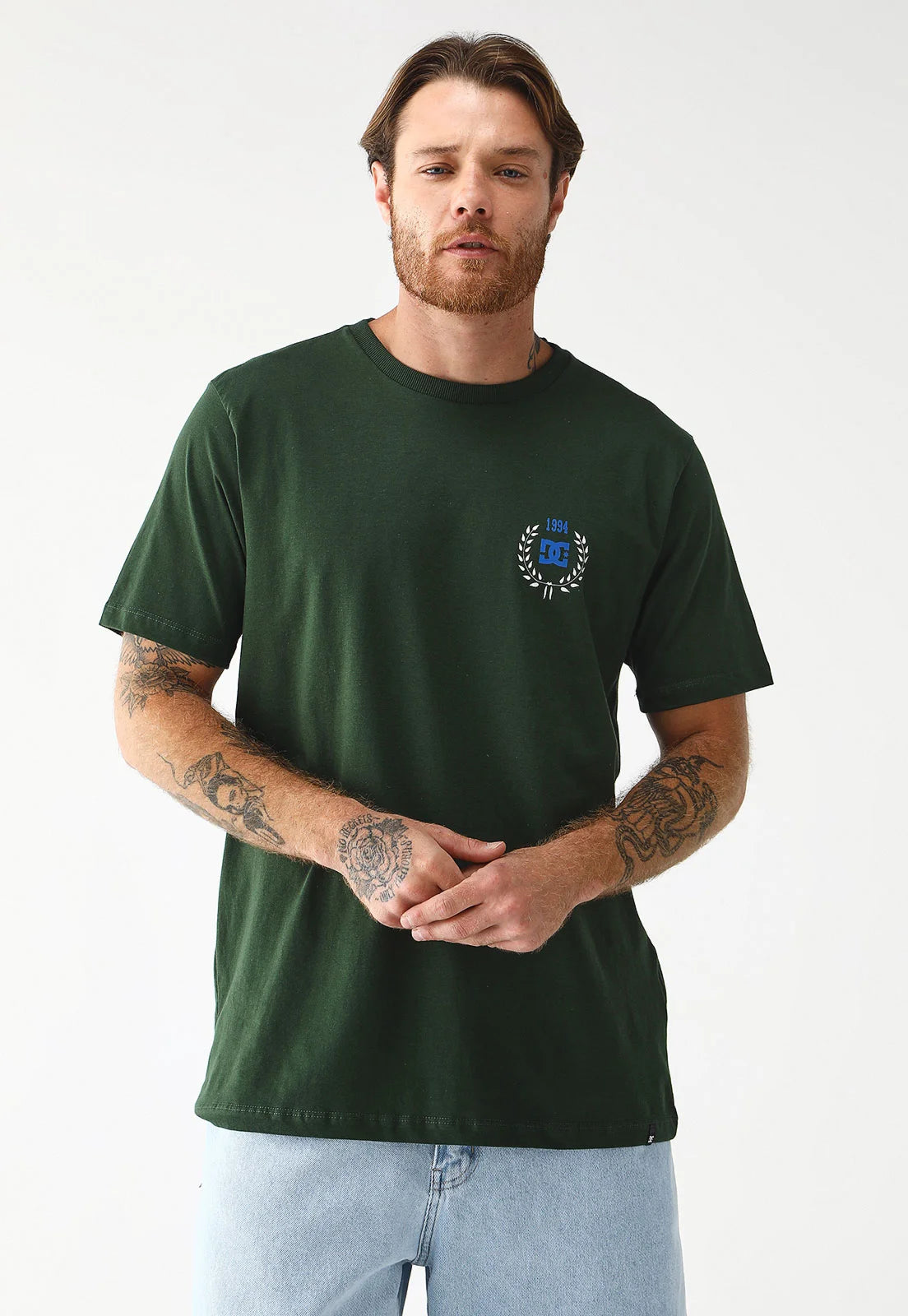 CamisetaDcFreshmanVerdeEscuro-P