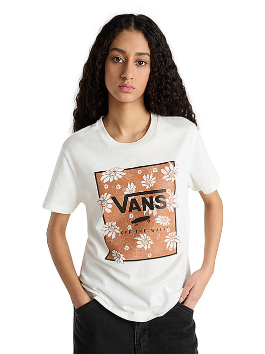 Camiseta Vans Feminina Tropic Fill Marshmallow