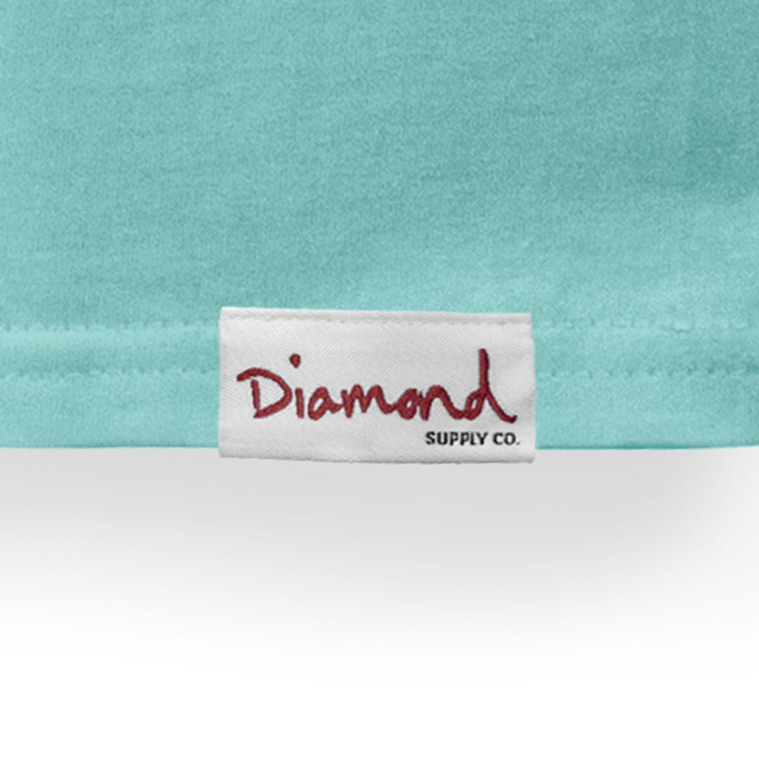 Camiseta Diamond Brilliant Circle Azul