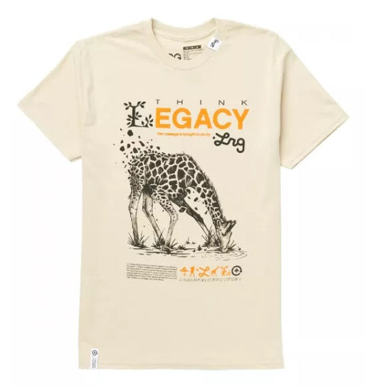 Camiseta LRG Think Legacy Caqui