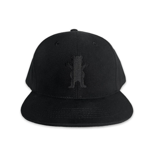 Boné Grizzly Og Bear 6 Panel Preto