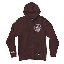 MOLETOM GRIZZLY DAWN PATROL MARROM