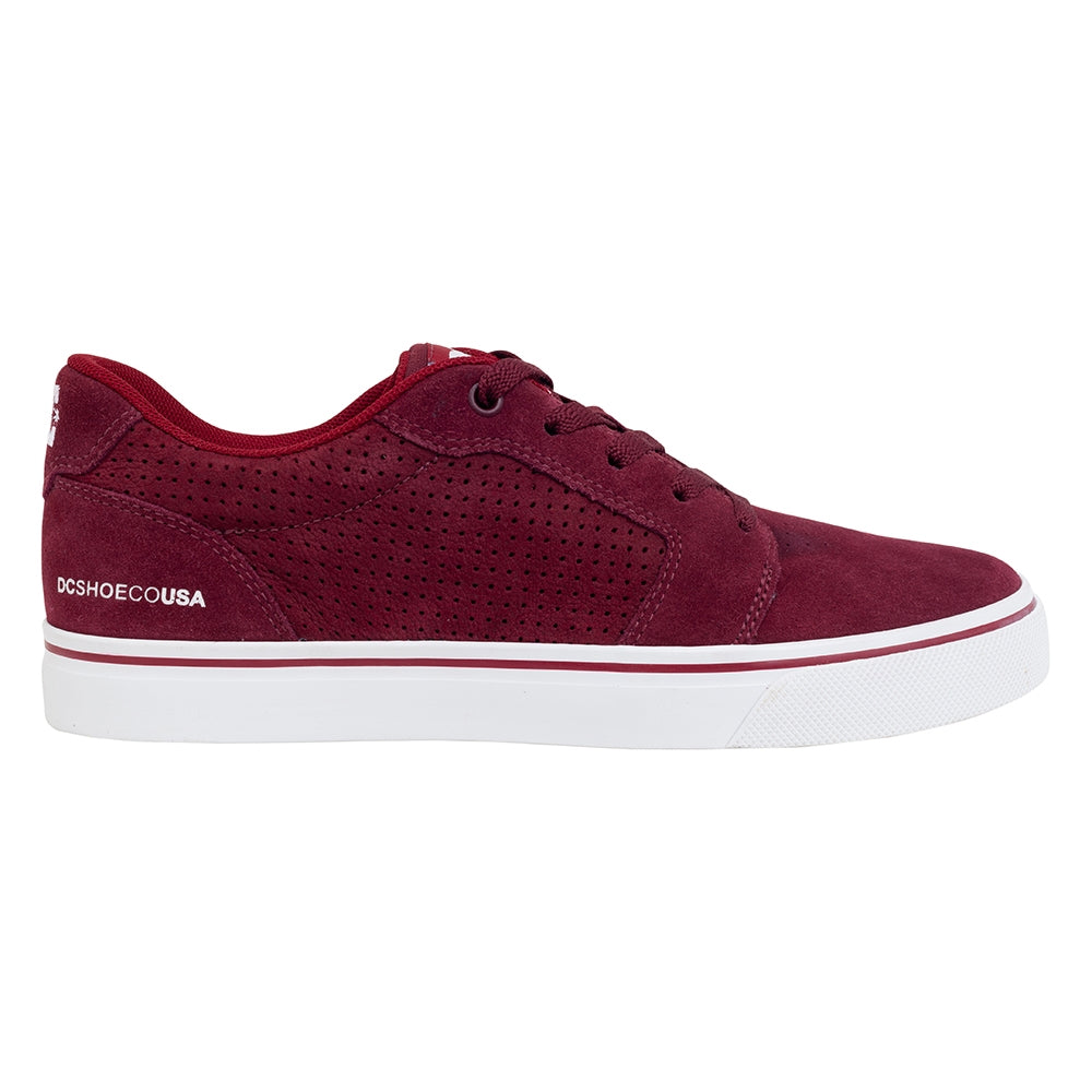 Tenis Dc Shoes Anvil La Se Vermelho