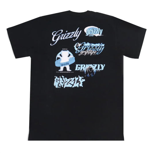 Camiseta Grizzly Back Script Logo