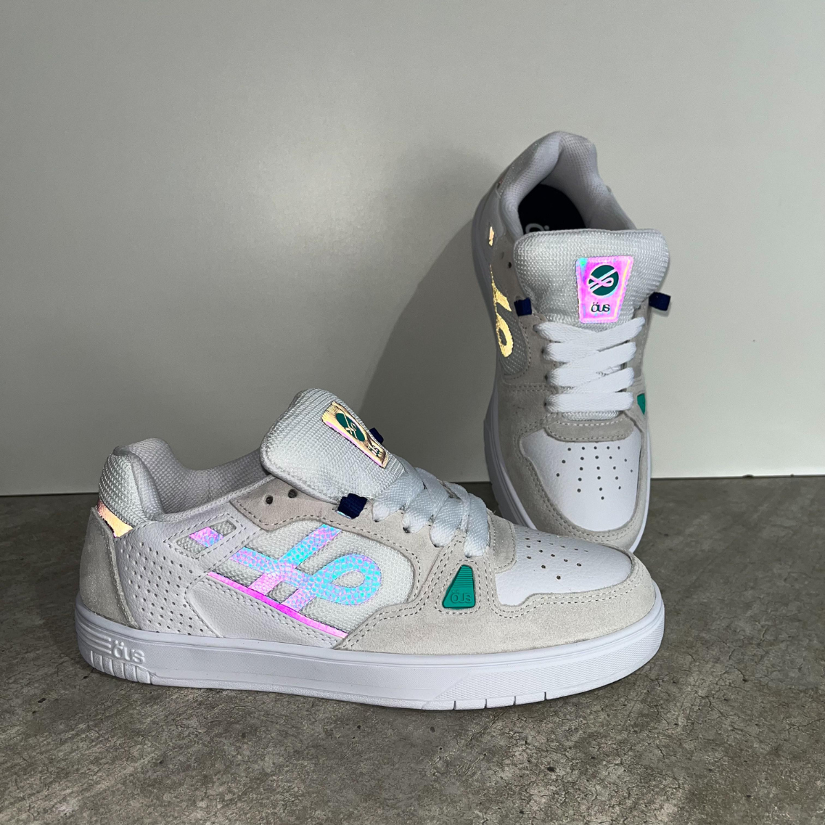 Tenis Ous 2k Branco Azul Furta Cor