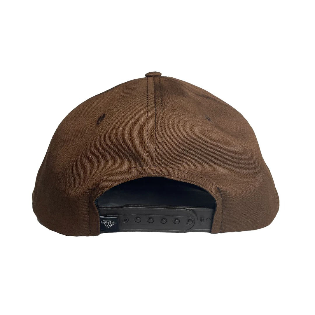 Boné Diamond Varsity Wings Brown