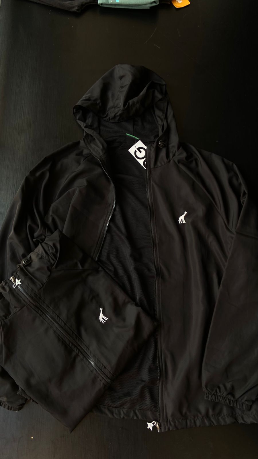 JaquetaLRGLeve47WindBreakerPretoM