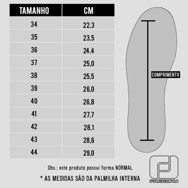 Tênis Freeday Hero Preto/Refletivo