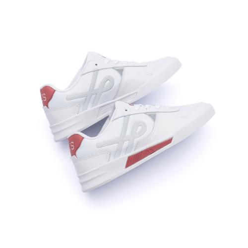 Tênis OUS Rafael Gomes Branco Silver Refletivo Bordô Imperial