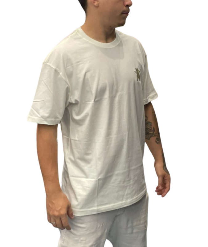 Camiseta Grizzly Mini Og Bear Branco Dourado
