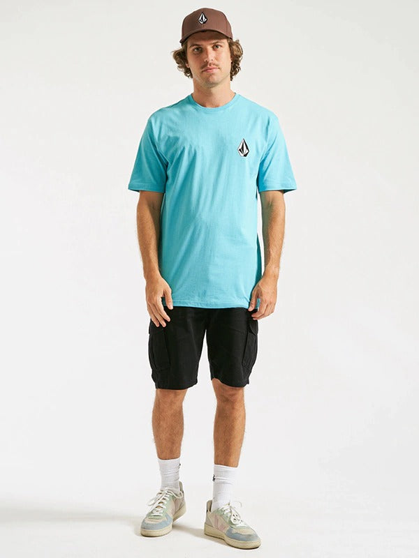 Camiseta Volcom Deadly Stone Azul Claro