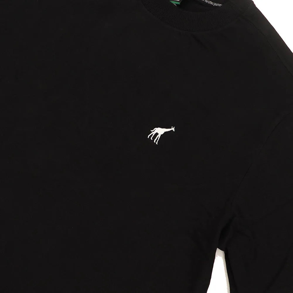 Camiseta Lrg 47 Knit Oversized Preto