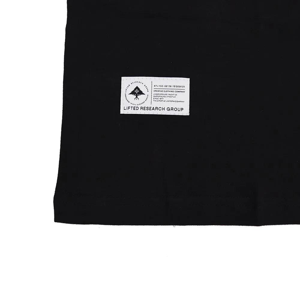 Camiseta Lrg 47 Knit Oversized Preto