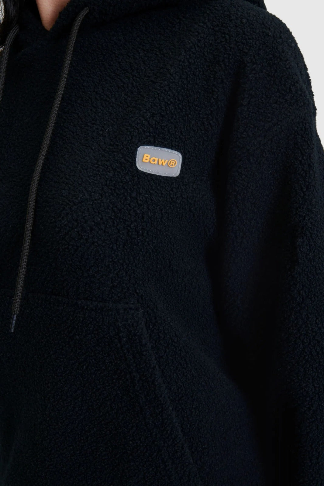 Moletom Baw Sherpa Preto