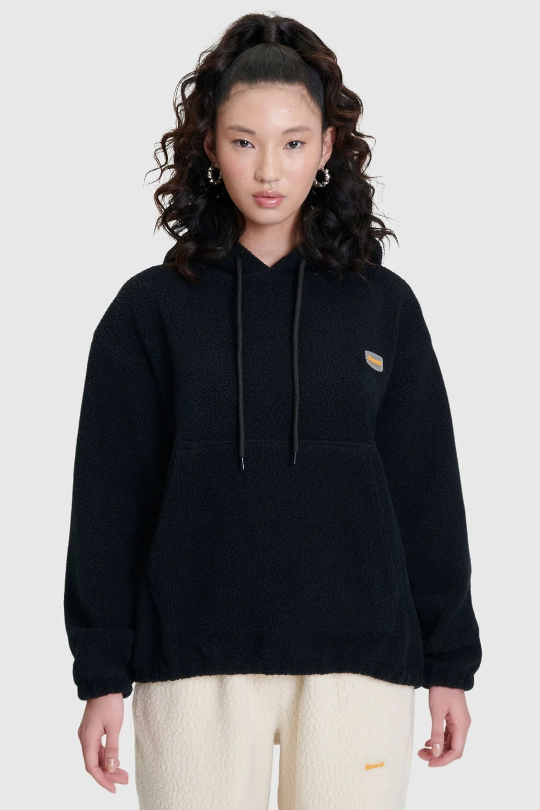 Moletom Baw Sherpa Preto