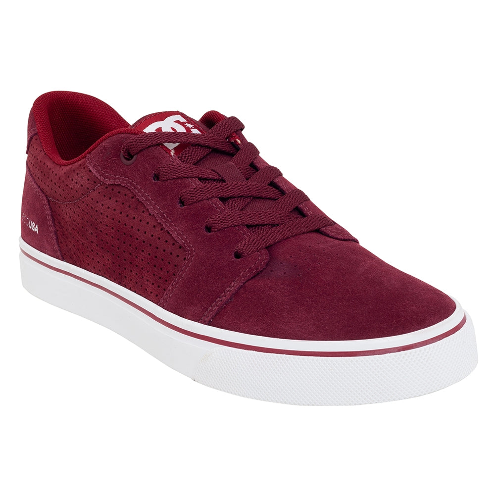 Tenis Dc Shoes Anvil La Se Vermelho