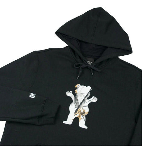 Moletom Grizzly Winter Camo Preto