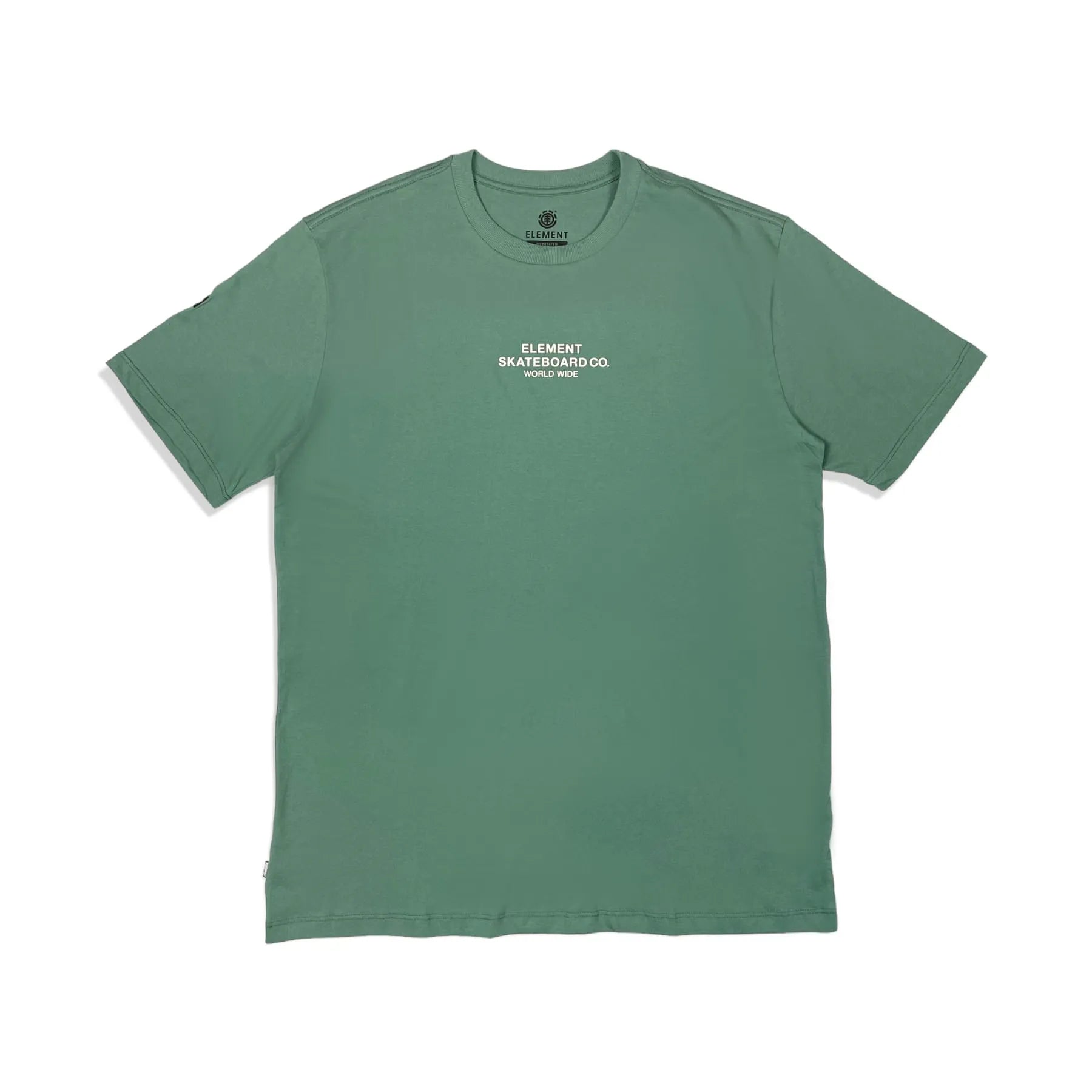 CamisetaElementSkateBordVerde-P