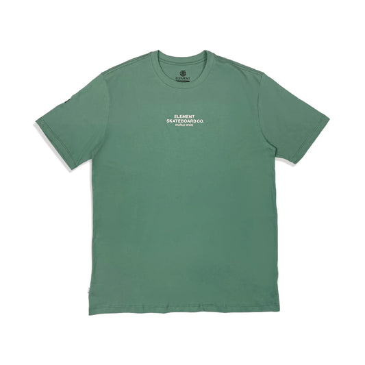 CamisetaElementSkateBordVerde-P