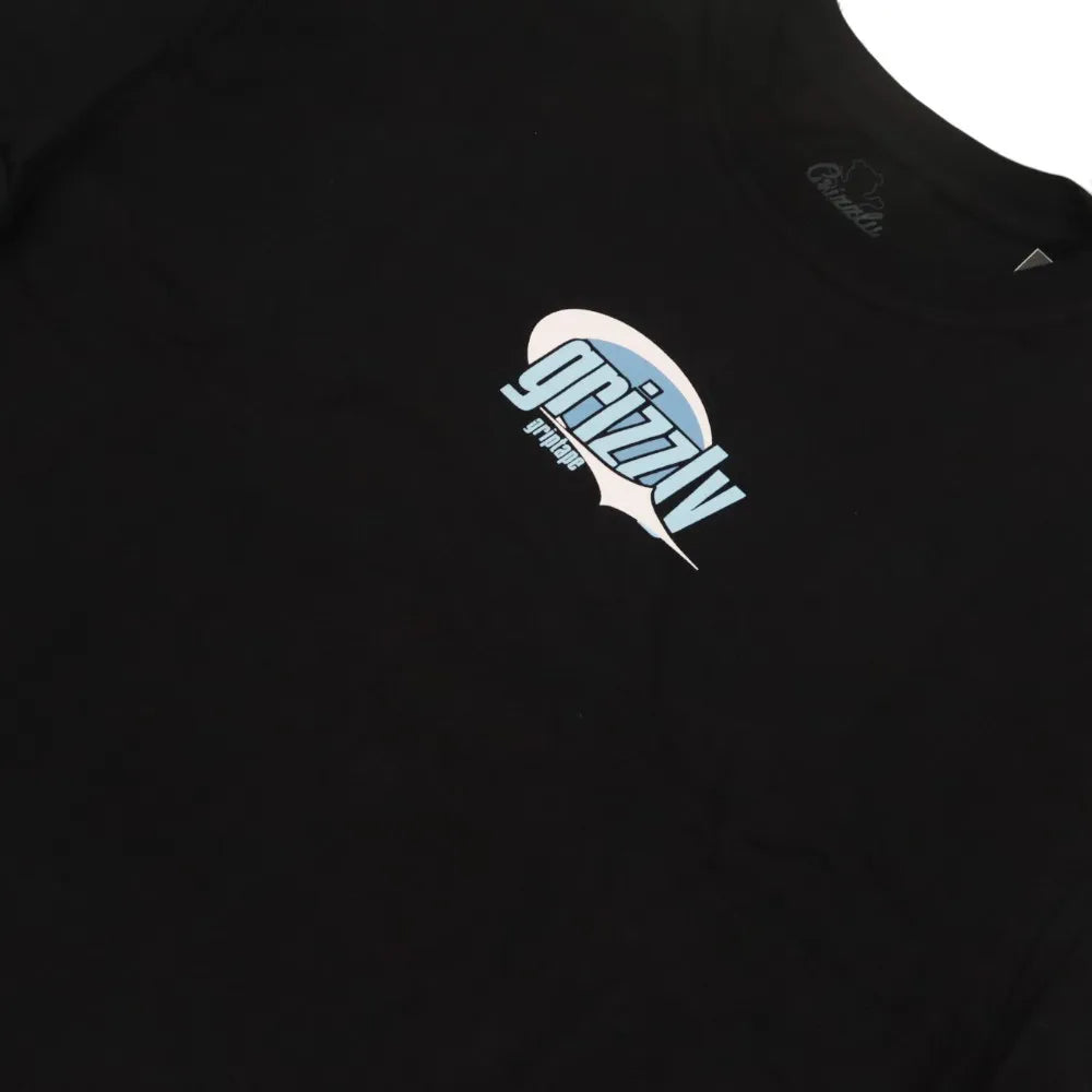 CamisetaGrizzlyBackScriptLogo2PretoM
