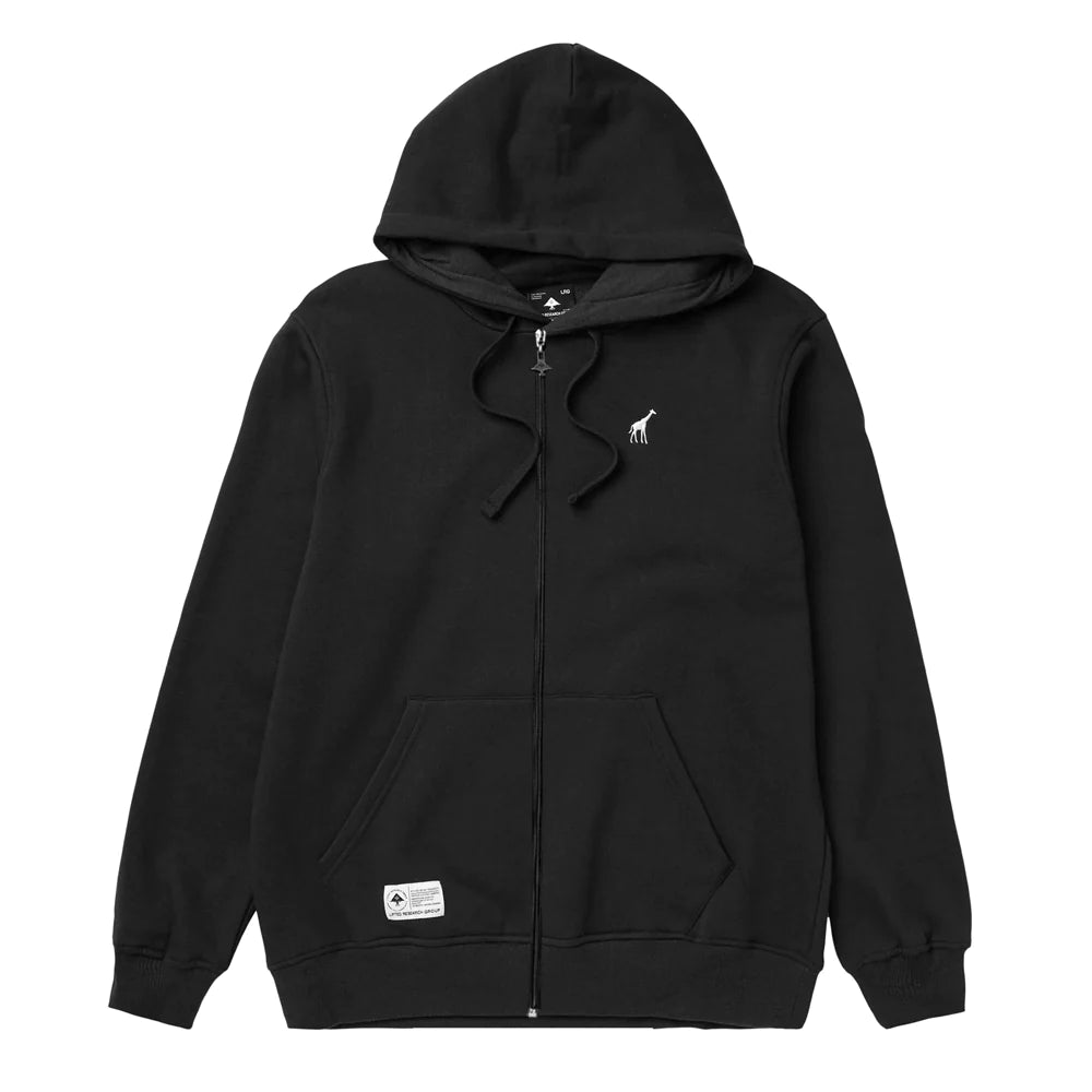 MOLETOM  ABERTO GIRAFFE PRETO