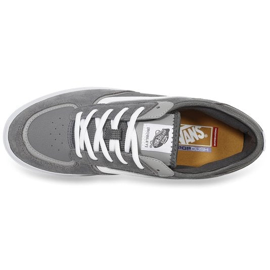 Tenis Vans Skate Rowley Cinza E Branco